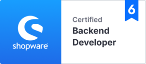 Shopware Certified Backend Developer Logo